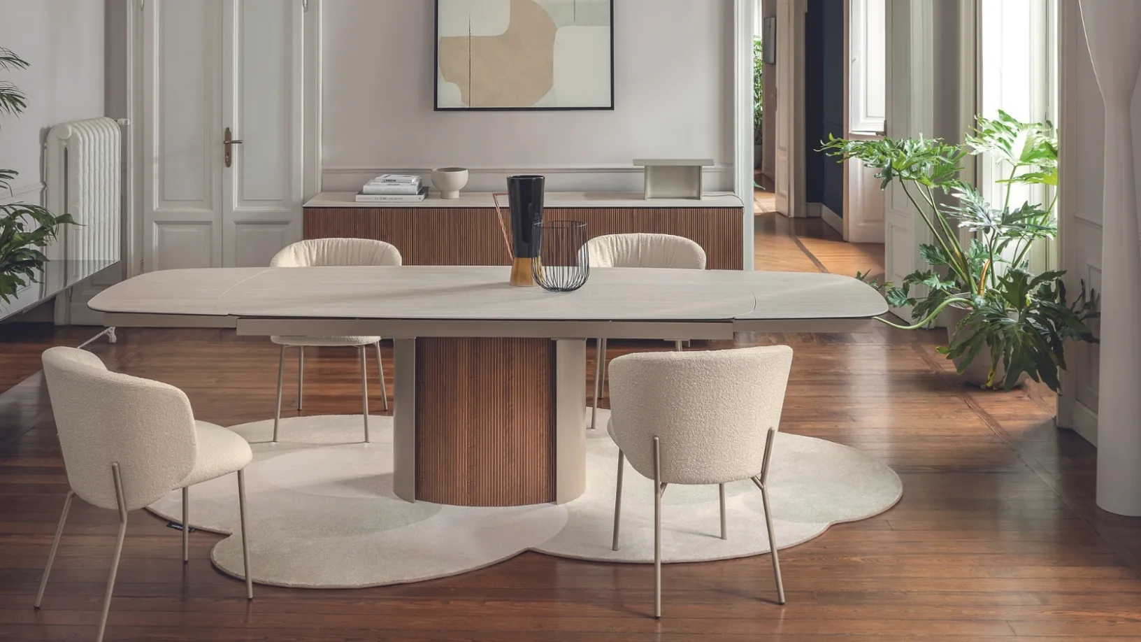 Tavolo allungabile Yoroy di Calligaris